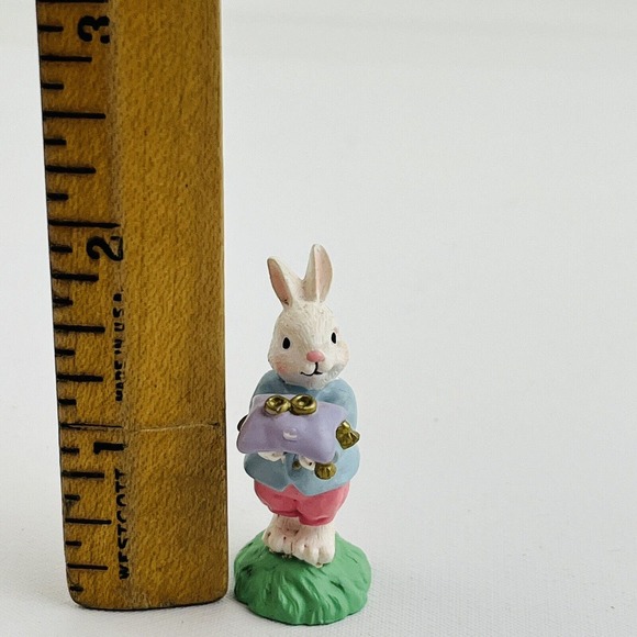 Cottontail Lane Ring Bearer Boy Bunny Figurine Easter Midwest of Cannon Falls - Picture 5 of 5